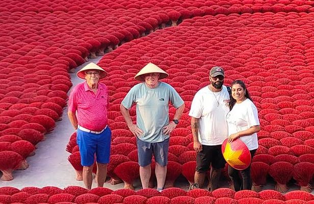 Quang Phu Cau Incense Village & Ninh Binh Day Tour from Hanoi