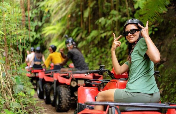 Inclusive Quad Bike and Rafting in Ubud 