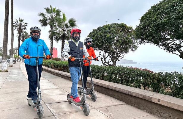 3 Hour Private Electric Scooter Tour of Lima
