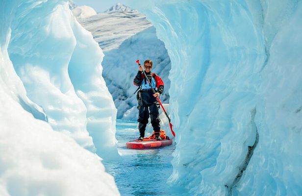 Glacier Paddleboarding Half Day Near Anchorage