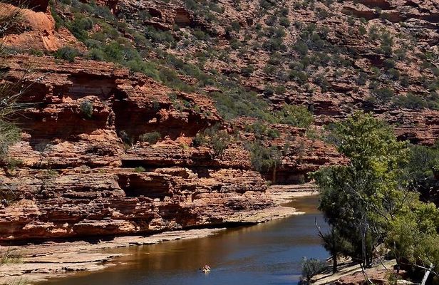 Explore the Hidden Gorges: Kalbarri 4WD, Hike, Canoe Experience