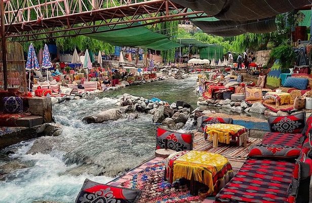 trip to Atlas Mountains & ourika Valley ,Waterfalls and guid 