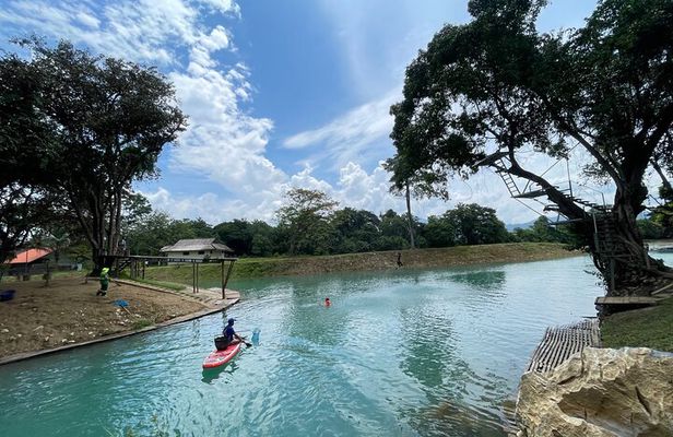 VangVieng Climbing and Ballon Departure from Vientiane