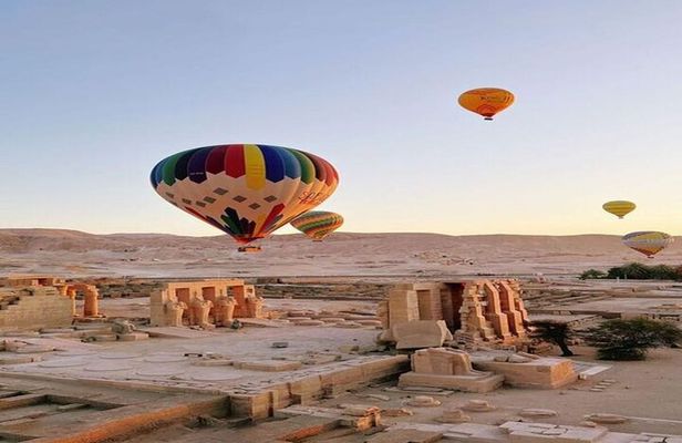 Luxor Full Day Guided Tour with Balloon Ride Adventure
