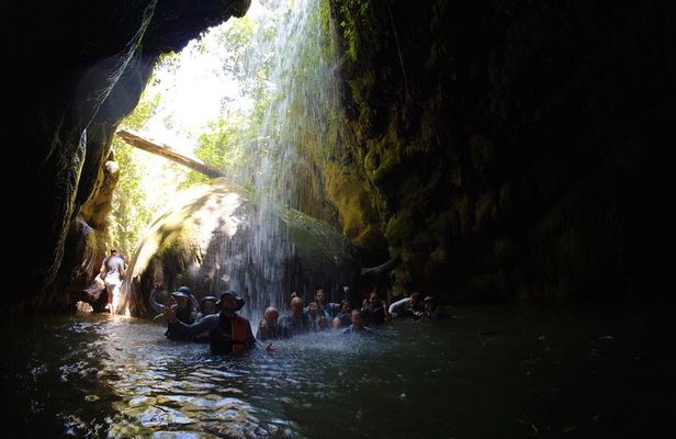 Cave Adventure - Charco Azul Caves, Canyon & Waterfall Adventure 