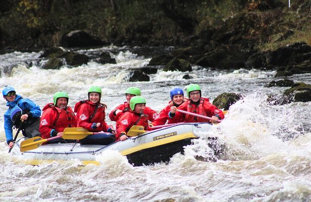 White Water Rafting on the River Tay from Aberfeldy