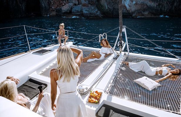 Agios Nikolaos All-inclusive Catamaran Cruise & Water Toys