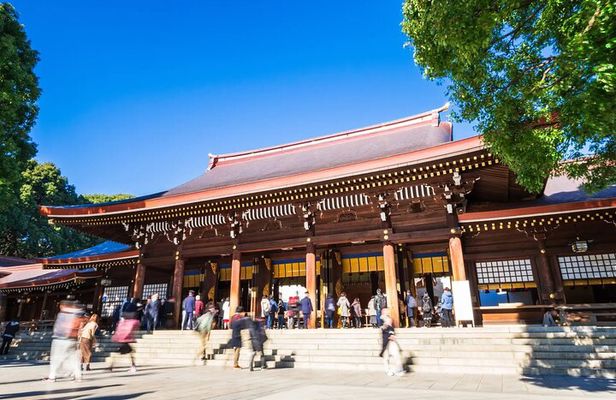 Tokyo Harajuku Meiji Jingu Shrine Shinto Culture Walking Tour