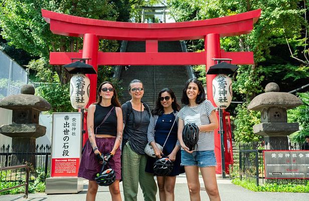 Tokyo Tower Area 3h Guided E bike Tour
