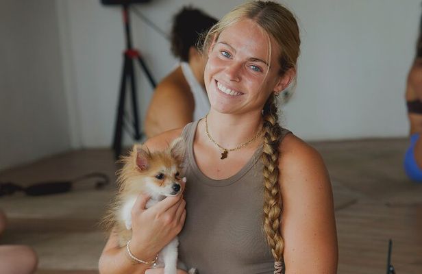 Puppy Yoga in Bali Uluwatu №1 Thing to Do in Bali
