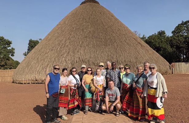 Iddi Amin's chambers, kasubi tombs, wakaliwood( women guided)