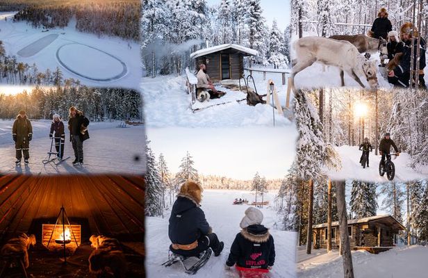 Ranua Lupland Activity Park Entry with Reindeer Experience