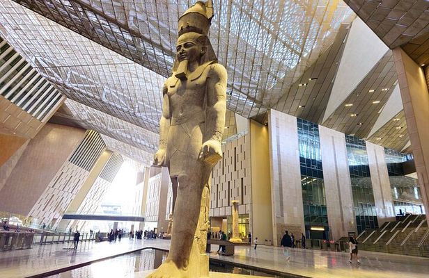Grand Egyptian Museum QR Ticket in Cairo with transfer optional