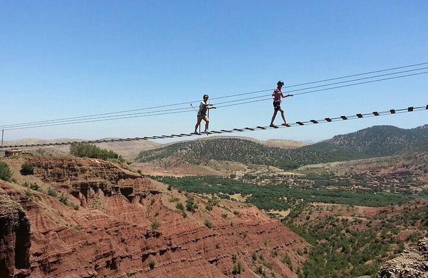 Atlas Mountains Zipline & Traditional Breakfast from Marrakech 