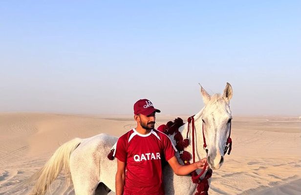 Desert Horse Riding Tour With Transfers From Doha