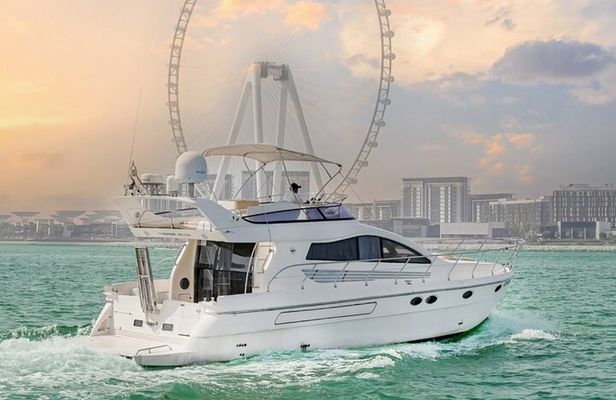 48ft Luxury Yacht Charter Dubai Marina, Atlantis and Burj Al Arab