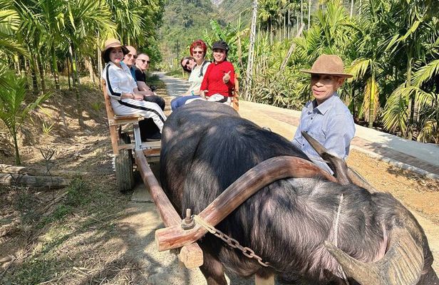 Pu Luong 3-Day Experiences: Cooking Class,Cycling & Buffalo Cart 