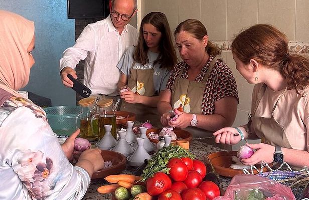 private 4 Hours Cooking Class in Marrakesh