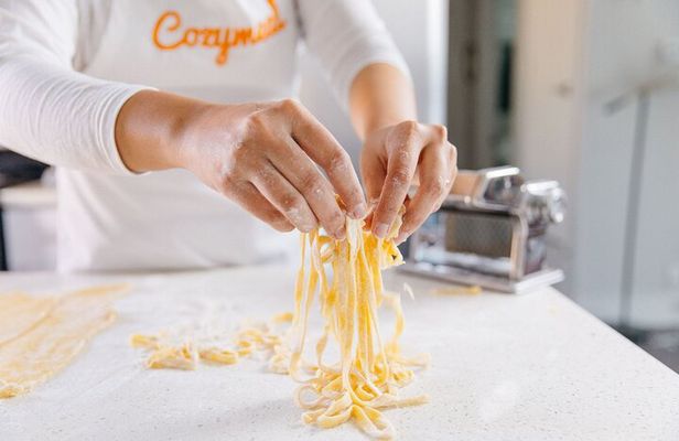 Seafood & Handmade Pasta Class in Central Philadelphia (4-Course)