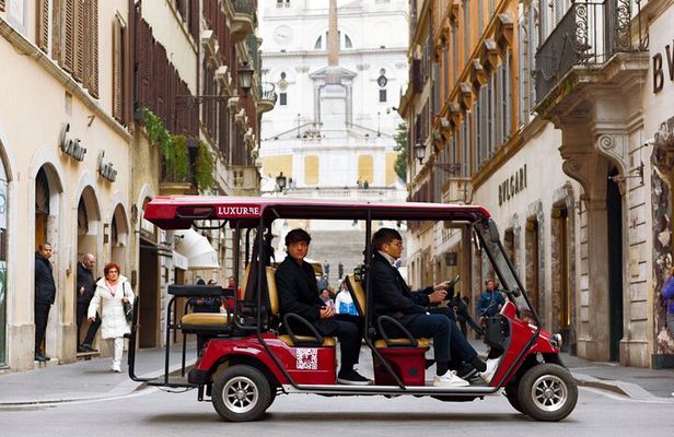 Golf Cart Tour : Highlights of Rome