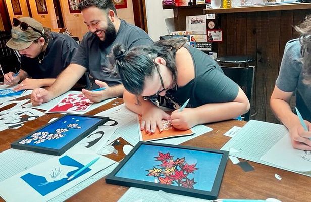 Japanese Kirie Paper Cutting Workshop: Create Your Own Art
