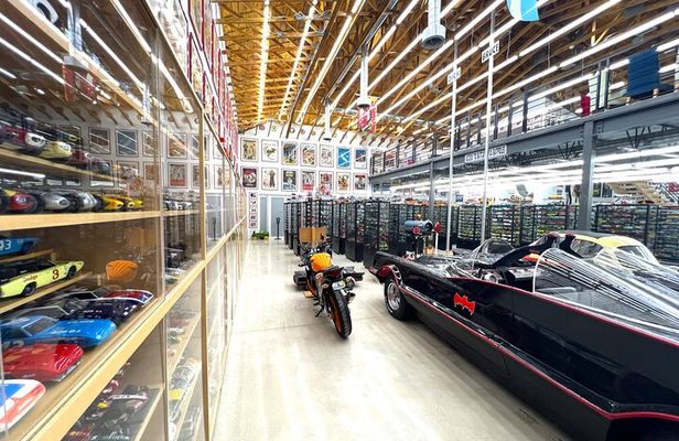 Goldvarg Collection Scale Model Car Museum Experience.