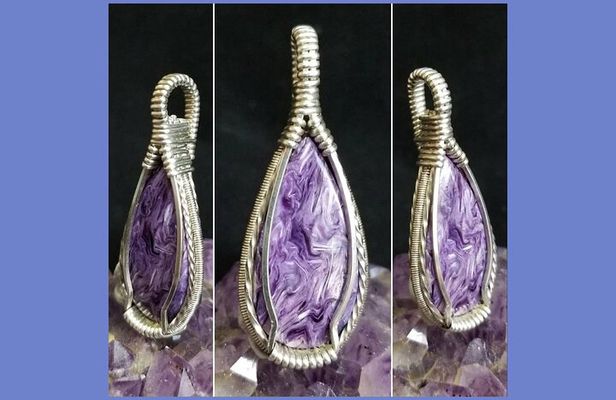 Wire Wrap Pendant Jewelry Workshop In Denver