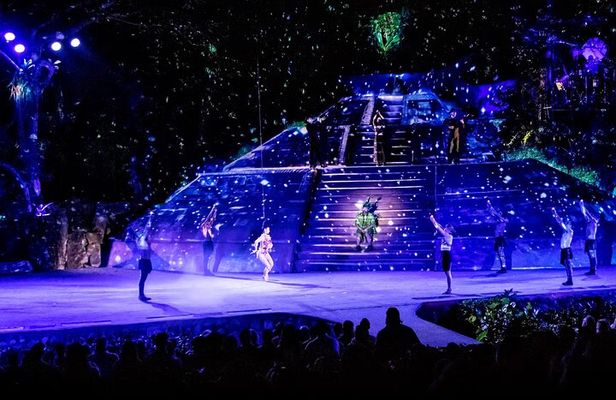 Night Rhythms Show, Dinner Buffet, Boat Trip and Open Bar