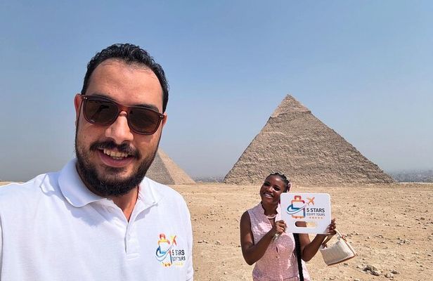 Half Day Tour Giza Pyramids and Great Sphinx with privet Guide 