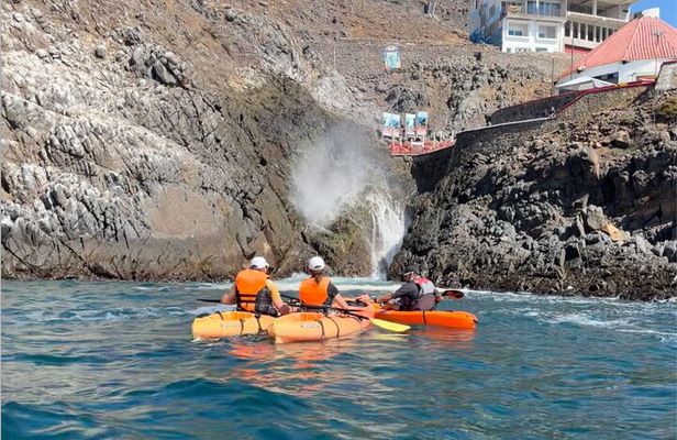 Adventure Tour in Kayak at La Bufadora with Lobster, Oyster Feast