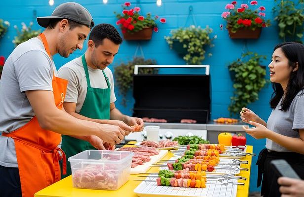 Brazilian Churrasco BBQ Ritual in Pipa with Drinks