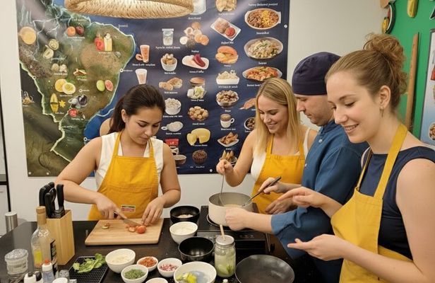 3h Cooking Class in Belo Horizonte: 7 Recipes & Bottomless Drinks