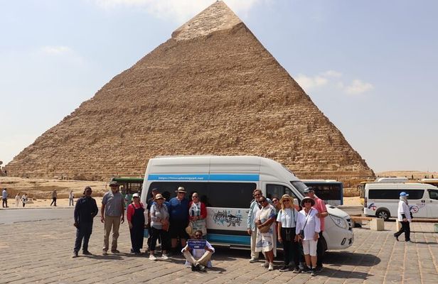 ALL inclusive Tour to Giza Pyramids Sakkara from Alexandria Port