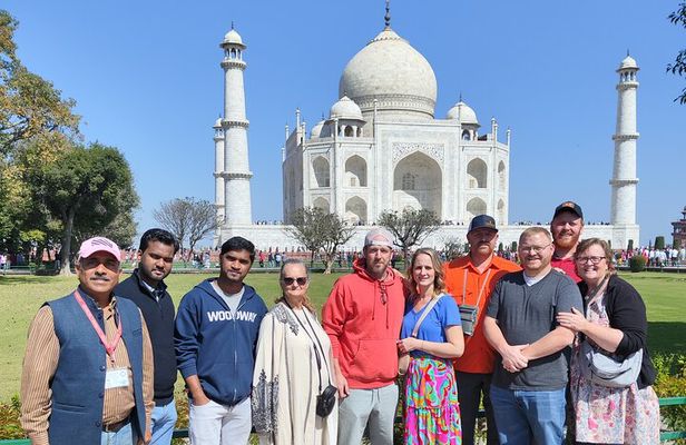 Taj Mahal Day Tour by Private AC Car from Delhi with Meal at 5*