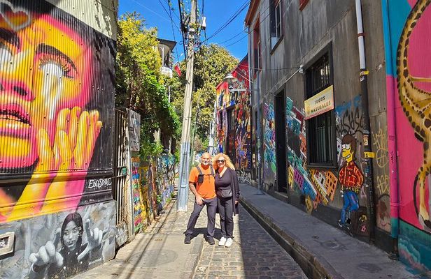 Most complete Tour to Valparaíso + Casablanca Valley Winery(small group tour)