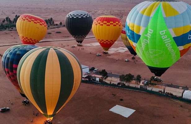 Hot Air Balloon Ride Over Marrakech and Atlas Mountains