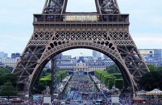 Paris Eiffel Tower Guided Stairs Climb Beat the Elevator Queue