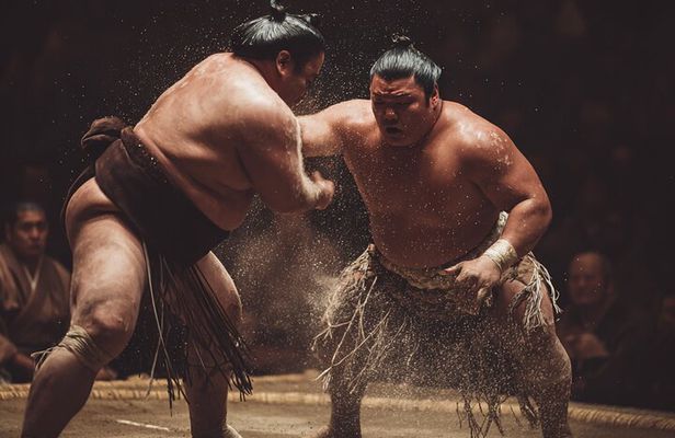 Tokyo Shinjuku Sumo Show Experience with Photo and Drinks