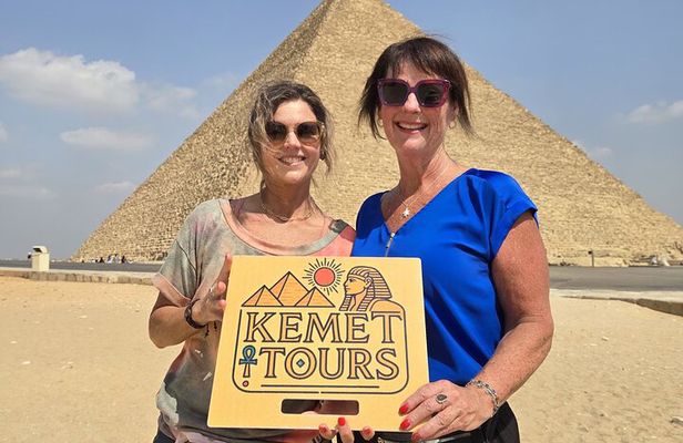 VIP all inclusive Giza Pyramids Saqqara Tour from Alexandria Port