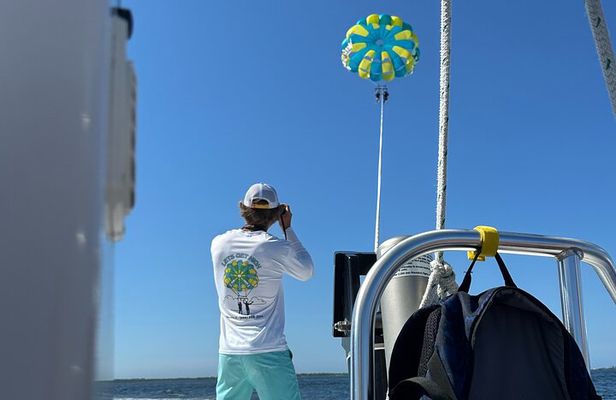 Destin X Parasailing- Departing from Destin Harbor