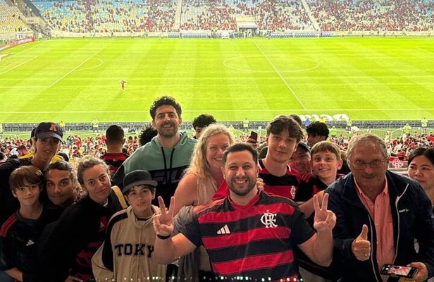 Football game at Maracanã Stadium Feel the National Passion