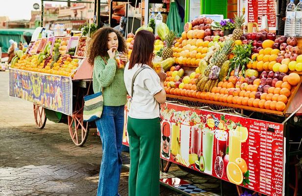 Marrakech Food Tasting Walking Tour with Dinner Included