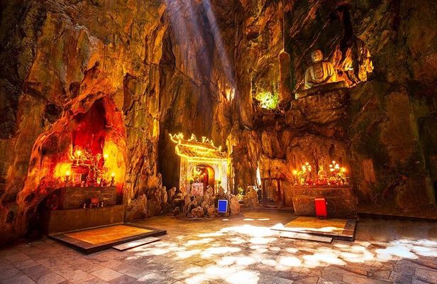 Da Nang private car: Golden Bridge, My Son & Marble Mountains