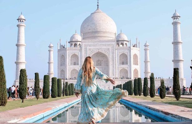From Delhi: 5-Star Luxury Taj Mahal, Agra Fort | TOP RATED TOUR