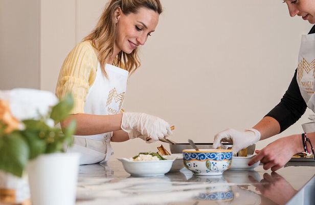 Positano : Mediterranean cooking class at Villa Magia