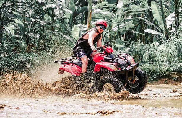 Ubud Off-Road Quad Bike – Hidden Tunnel Waterfall & Jungle Trails