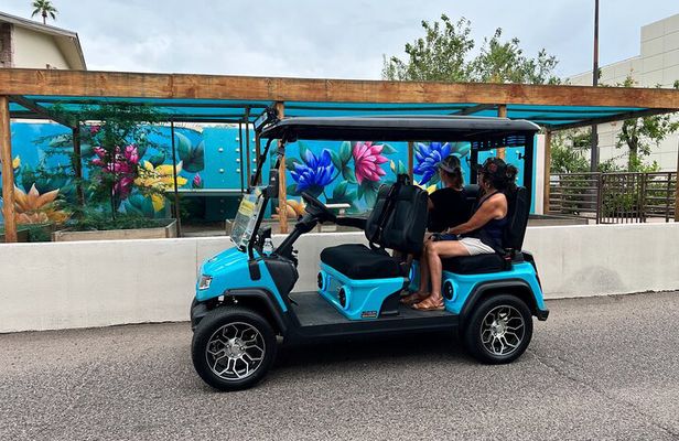 Scottsdale: Private Luxury Golf Cart Experience 1 Hour