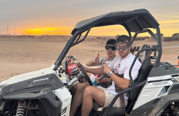 Buggy in marrakech desert