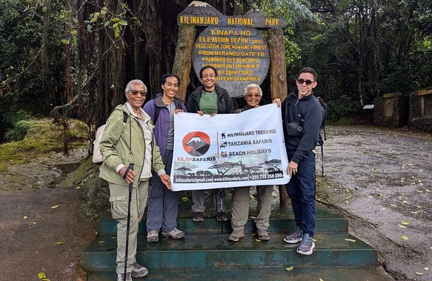 Kilimanjaro hiking day trip marangu route