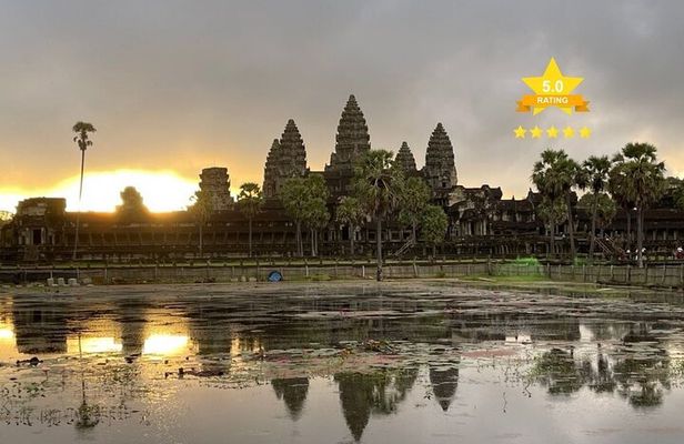 Phnom Penh to Angkor Wat, Bayon & Ta Prohm Day Trip + Lunch